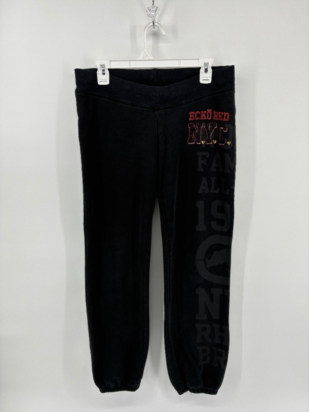 Ecko Red Black Sweatpants